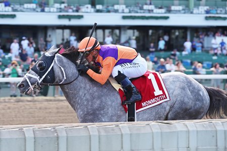 Tuscan Sky wins the Pegasus Stakes at Monmouth Park