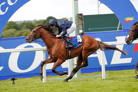 City of Troy wins the Coral-Eclipse Stakes at Sandown Park