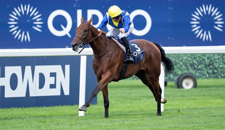 Goliath wins the King George VI and Queen Elizabeth Stakes at Ascot Racecourse