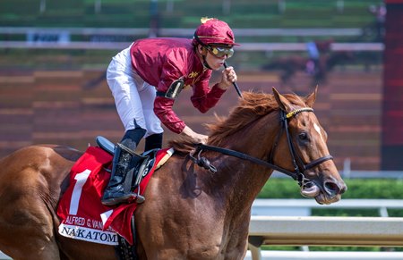 Nakatomi wins the 2024 Alfred G. Vanderbilt Handicap at Saratoga Race Course