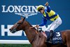 Goliath (Christophe Soumillon) wins the King George VI and Queen Elizabeth Stakes
Ascot 27.7.24 Pic: Edward Whitaker