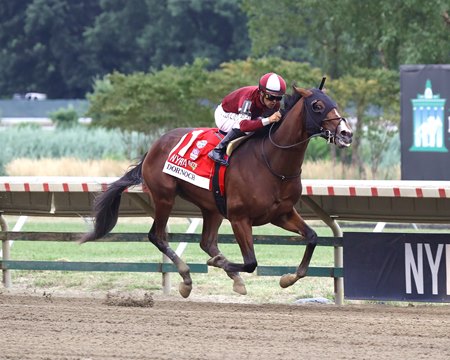 Dornoch wins the Haskell Stakes at Monmouth Park