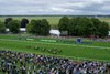 A view over the July Course showing The Rowley Mile course in the background as Involvement wins the 1m 2f handicap
Newmarket 12.7.24 Pic: Edward Whitaker