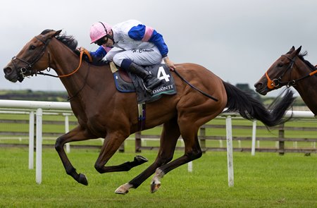 You Got To Me wins the Irish Oaks at the Curragh