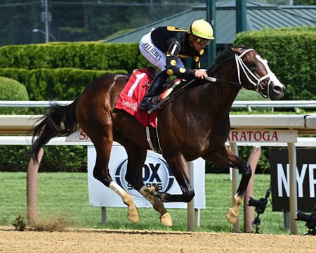 Under Who's Radar is entered in the New York Breeders' Futurity