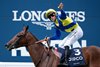 Goliath (Christophe Soumillon) wins the King George VI and Queen Elizabeth Stakes
Ascot 27.7.24 Pic: Edward Whitaker