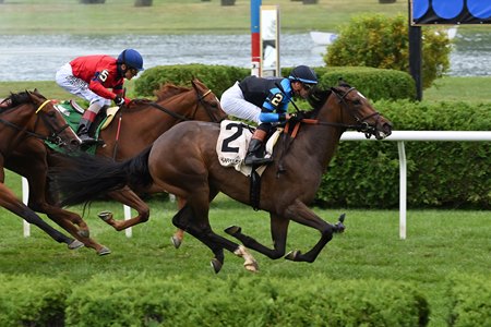 Virgin Colada wins on debut at Saratoga as owner Resolute Racing sees a plan take shape