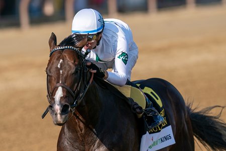Mullikin wins the 2024 Forego Stakes at Saratoga Race Course