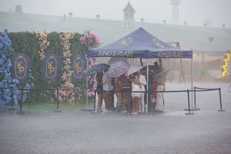 Due to storms, the King’s Plate Card is cancelled; postponed to August 23