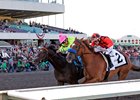 Five Star General wins the Longacres Mile Stakes on August 11, 2024 at Emerald Downs