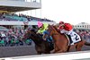 Five Star General wins the Longacres Mile Stakes on August 11, 2024 at Emerald Downs