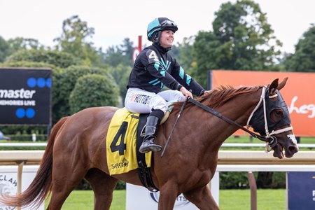 Katie Davis McCarthy at Saratoga Race Course