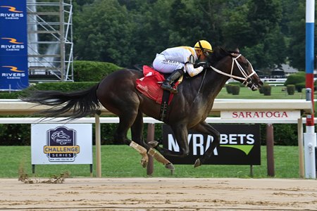 Ferocious breaks his maiden at Saratoga Race Course