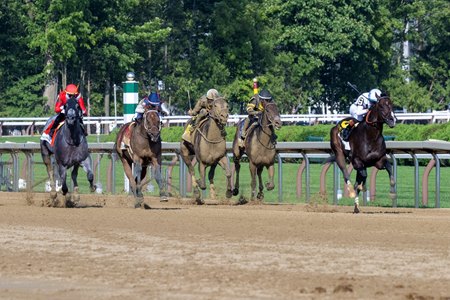 Mullikin dominates the Forego Stakes at Saratoga Race Course