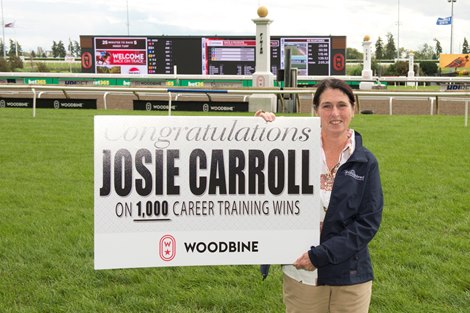 Canadian Hall of Famer Carroll Trains 1,000th Winner