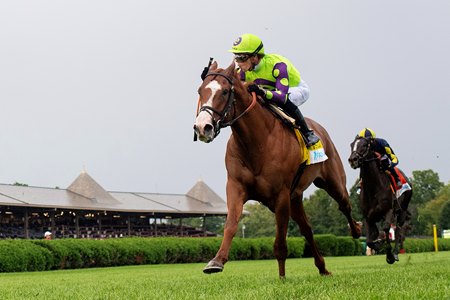 Carl Spackler defeats More Than Looks in the Fourstardave Handicap at Saratoga Race Course