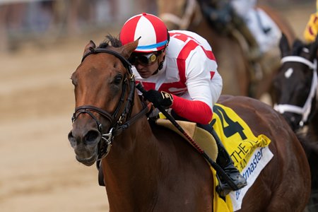 Ways and Means wins the Test Stakes at Saratoga Race Course