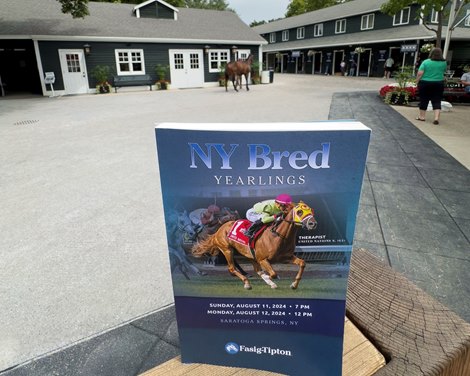 The momentum could contribute to the Fasig-Tipton New York-Bred Sale