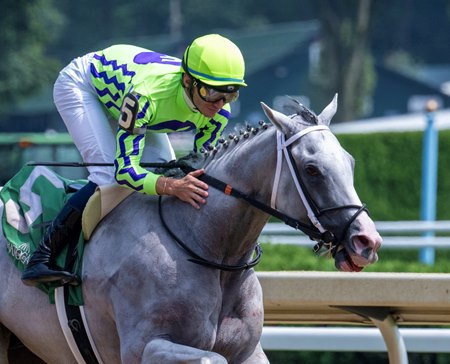 Next wins the Birdstone Stakes at Saratoga Race Course