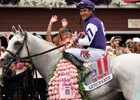 Arthur&#39;s Ride and Junior Alvarado win the G1 Whitney Stake, Saratoga Racecourse, Saratoga Springs, NY, Aug 3, 2024, Javier Molina