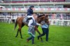 City of Troy (Ryan Moore) are led by Pat Keating after the Juddmonte International
York 21.8.24 Pic: Edward Whitaker