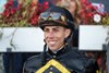 With five wins on the day including the Bernard Baruch Stakes jockey Irad Ortiz Jr. has a commanding lead in the top jockey competition for this year at the Saratoga Race Course Saturday  Sept 1, 2024 in Saratoga Springs, N.Y.  Photo  by Skip Dickstein