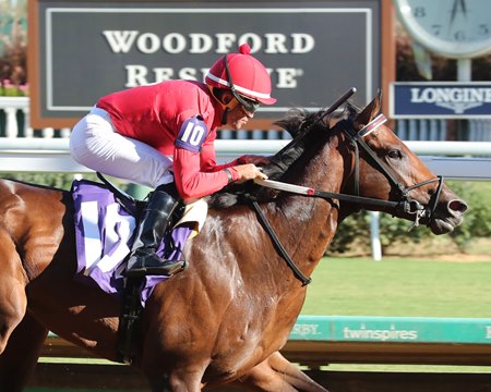 Jonathan's Way goes gate to wire in the Iroquois Stakes at Churchill Downs