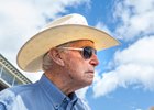 Trainer D. Wayne Lukas celebrated his 89th birthday by winning the first race on the card on closing day at the Saratoga Race Course Monday Sept 2, 2024 in Saratoga Springs, N.Y.  Photo  by Skip Dickstein