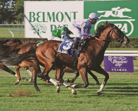 Al Khali wins the 2010 Bowling Green Stakes at Belmont Park