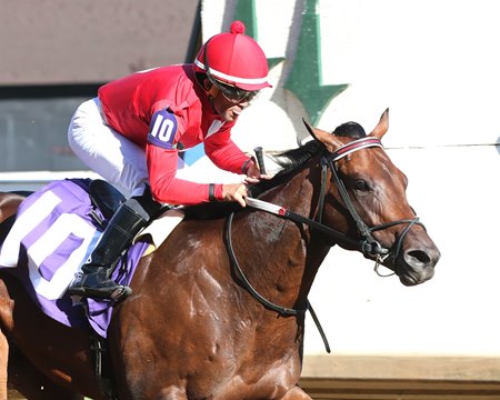 Jonathan's Way wins the Iroquois Stakes at Churchill Downs