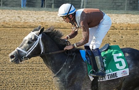 Post Time wins the Polynesian Stakes at Laurel Park