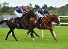 Economics wins the 2024 Irish Champion Stakes at Leopardstown