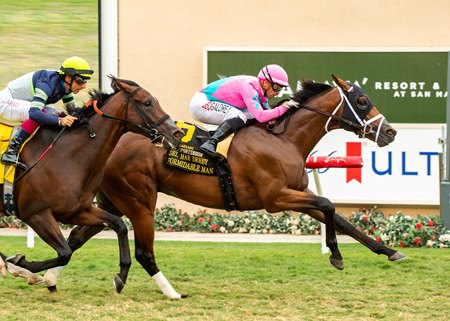 Formidable Man wins Del Mar Derby at Del Mar