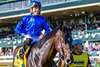 East Avenue with Tyler Gaffalione wins the Claiborne Breeders’ Futurity (G1) at Keeneland in Lexington, Ky. on October 5, 2024
