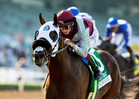 Chillingsworth Stakes winner One Magic Philly is one of two Phil D'Amato-trained horses on the fence for the Breeders' Cup World Championships