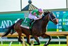 Idiomatic with Florent Geroux wins the Juddmonte Spinster (G1)  at Keeneland in Lexington, Ky. on October 6, 2024
