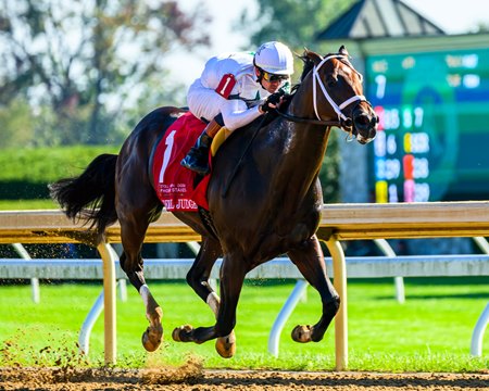 Federal Judge wins the Phoenix Stakes at Keeneland