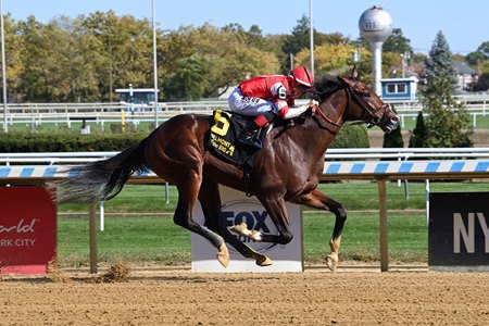 Keewaydin posts a maiden win at Aqueduct Racetrack