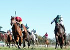 Chop Chop wins the 2024 Rood &amp; Riddle Dowager Stakes at Keeneland