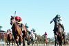 Chop Chop wins the 2024 Rood &amp; Riddle Dowager Stakes at Keeneland