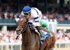 Echo Sound wins the 2024 Myrtlewood Stakes at Keeneland