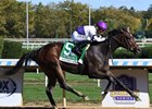 Scottish Lassie wins the 2024 Frizette Stakes at Aqueduct Racetrack