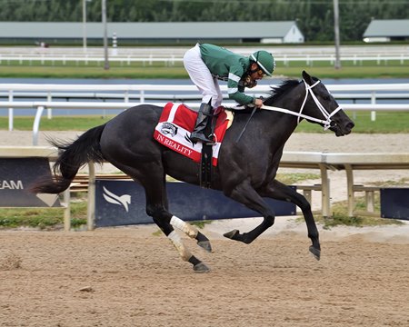 Rated by Merit wins the FTBOA Florida Sire In Reality Stakes at Gulfstream Park