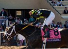 Soul of an Angel and Drayden Van Dyke win the Filly &amp; Mare Sprint (G1) at Del Mar Racetrack in Del Mar, CA on November 2, 2024.