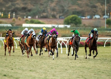 Racing at Del Mar