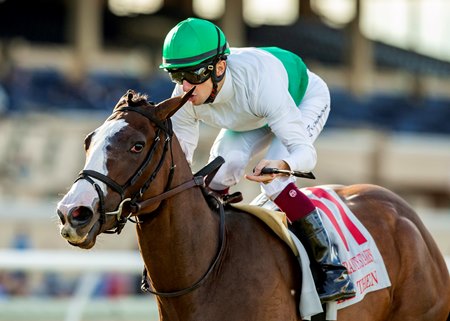 Will Then wins the Jimmy Durante Stakes at Del Mar