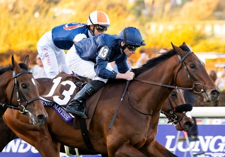 Henri Matisse wins the Breeders' Cup Juvenile Turf at  Del Mar