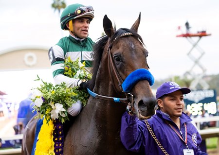 Full Serrano wins the 2024 Breeders' Cup Dirt Mile