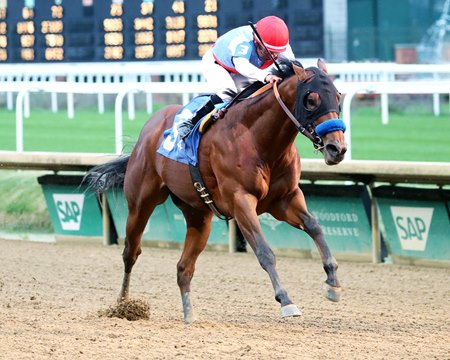 Barnes earns his maiden win at Churchill Downs