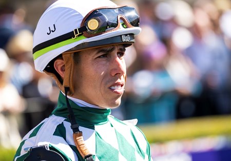 Irad Ortiz Jr. at Del Mar